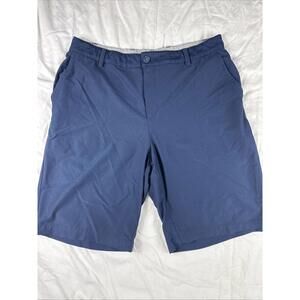 ADIDAS GOLF Men's ADIPURE Shorts Navy Blue Size 34 10" INSEAM